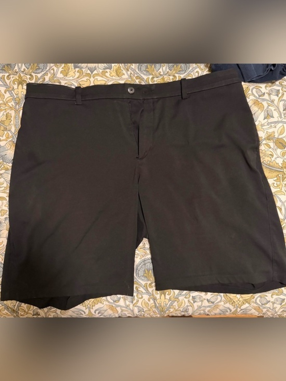 Nike Black Flat-Front Men's Shorts Size 42
